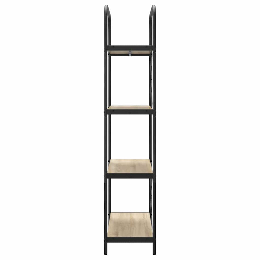 Boekenkast Sonoma Eiken 80 x 30 x 146 cm Bewerkt hout