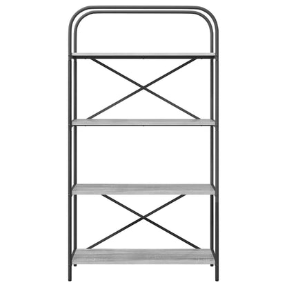 Boekenkast Grijs Sonoma 80 x 30 x 146 cm Bewerkt hout