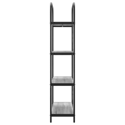 Boekenkast Grijs Sonoma 80 x 30 x 146 cm Bewerkt hout