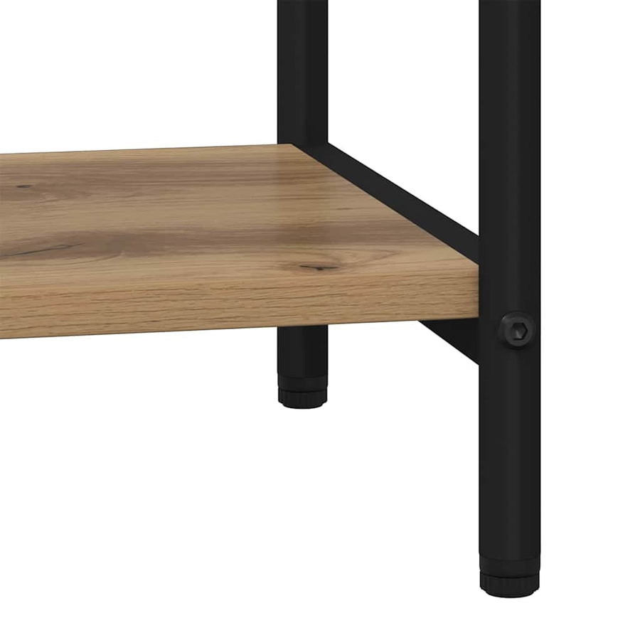 Boekenkast Artisan Eiken 80 x 30 x 146 cm Bewerkt hout