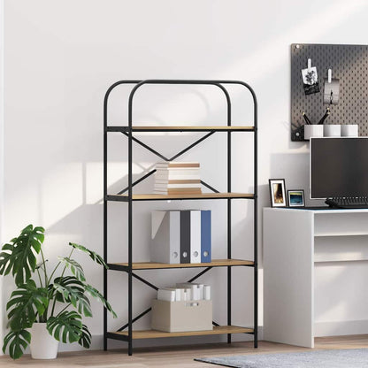 Boekenkast Artisan Eiken 80 x 30 x 146 cm Bewerkt hout
