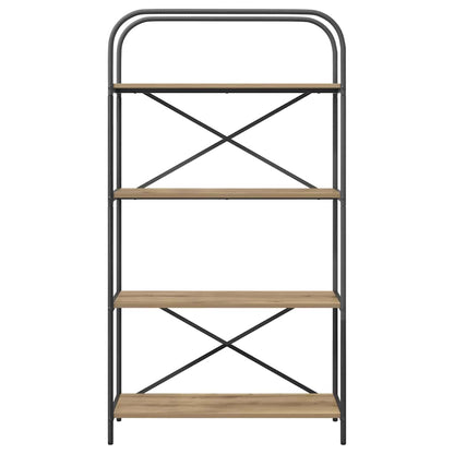Boekenkast Artisan Eiken 80 x 30 x 146 cm Bewerkt hout