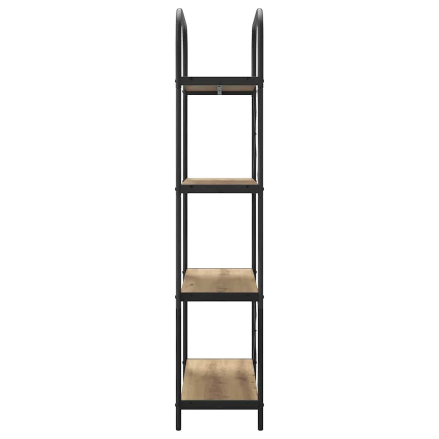 Boekenkast Artisan Eiken 80 x 30 x 146 cm Bewerkt hout
