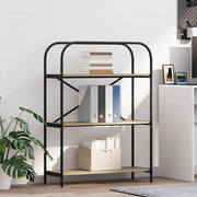 Boekenkast 80x30x109 cm sonoma eiken bewerkt hout