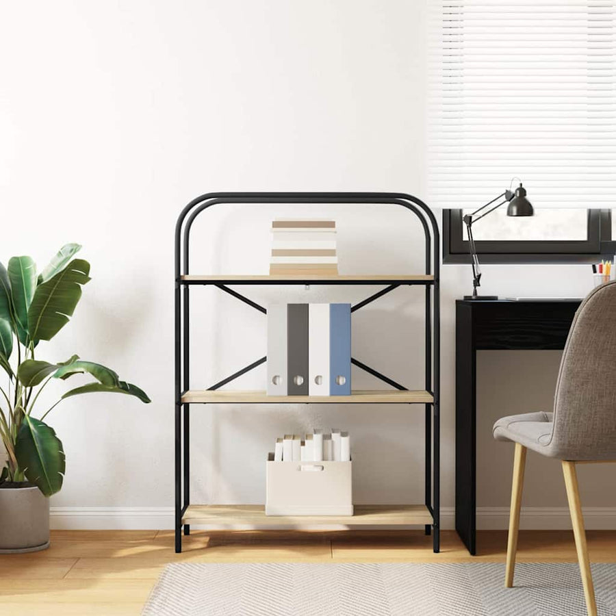 Boekenkast Sonoma eiken 80 x 30 x 109 cm Bewerkt hout
