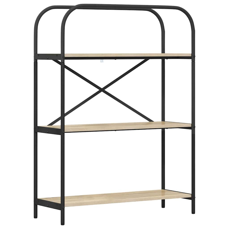 Boekenkast Sonoma eiken 80 x 30 x 109 cm Bewerkt hout