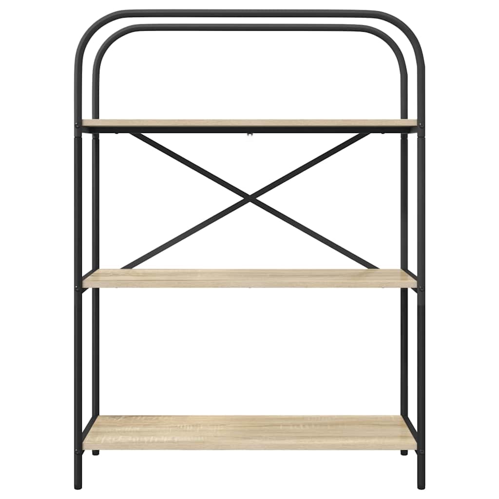 Boekenkast Sonoma eiken 80 x 30 x 109 cm Bewerkt hout