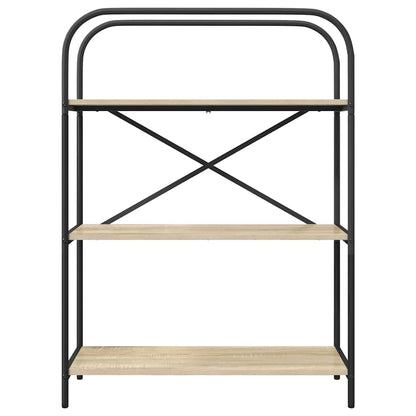 Boekenkast Sonoma eiken 80 x 30 x 109 cm Bewerkt hout