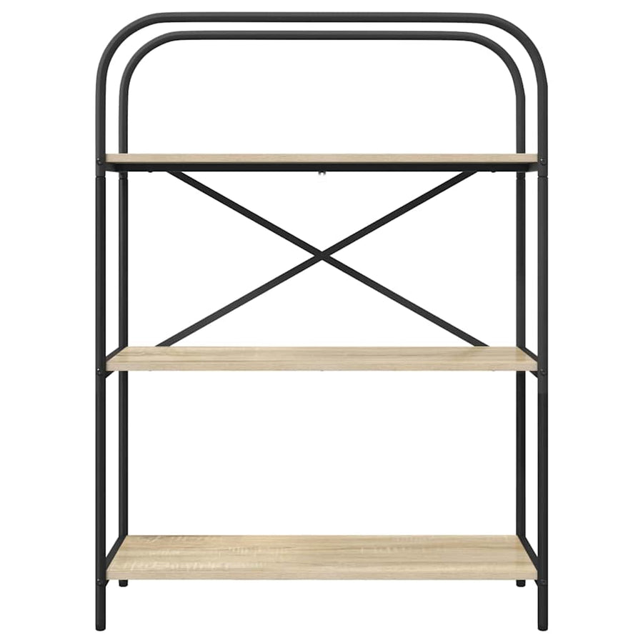 Boekenkast Sonoma eiken 80 x 30 x 109 cm Bewerkt hout