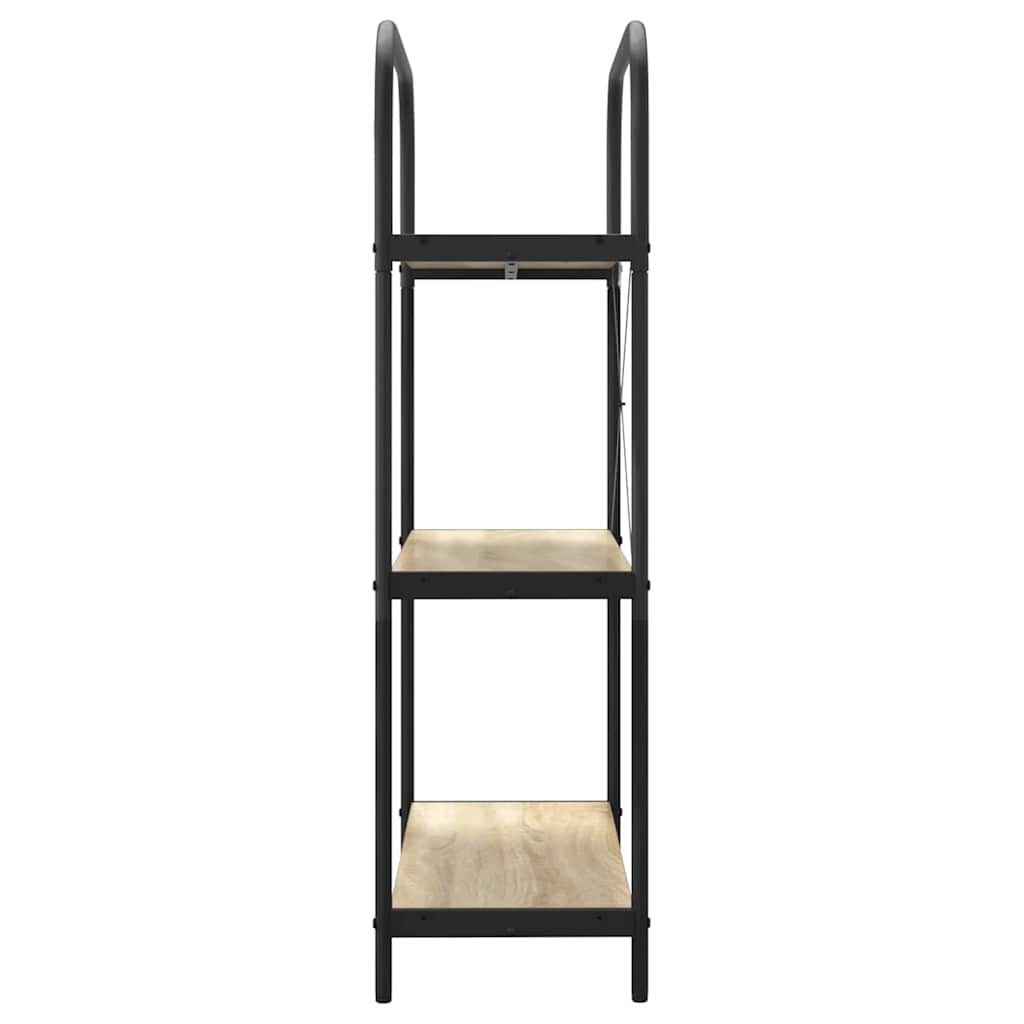 Boekenkast Sonoma eiken 80 x 30 x 109 cm Bewerkt hout