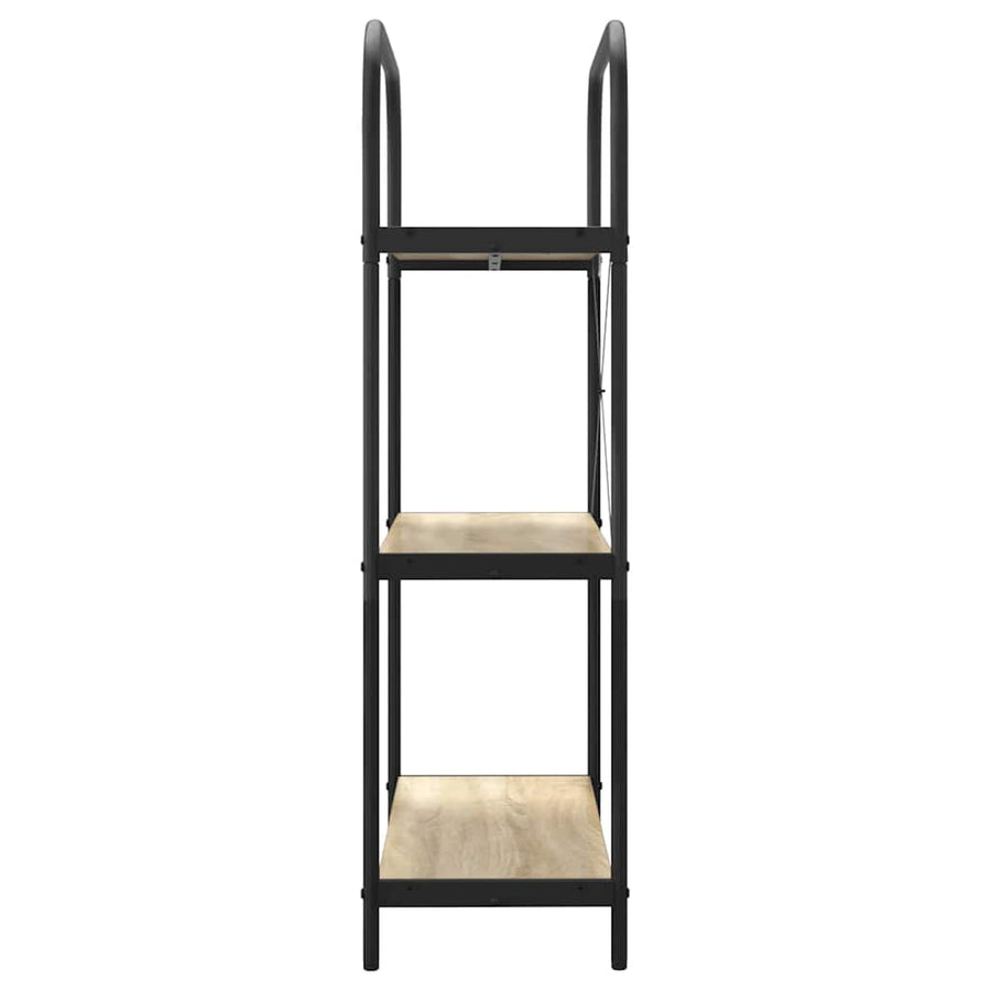 Boekenkast Sonoma eiken 80 x 30 x 109 cm Bewerkt hout
