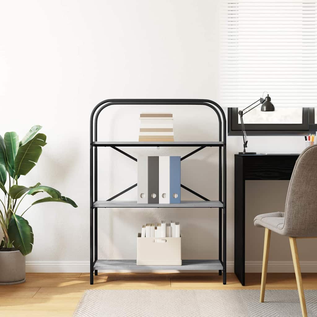 Boekenkast Grijs sonoma 80 x 30 x 109 cm Bewerkt hout