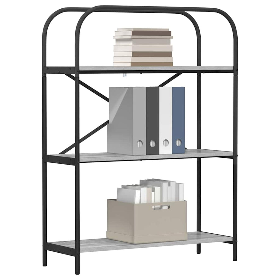 Boekenkast Grijs sonoma 80 x 30 x 109 cm Bewerkt hout