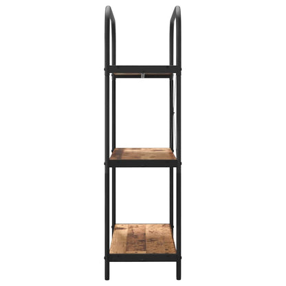 Boekenkast Oud hout 80 x 30 x 109 cm Bewerkt hout