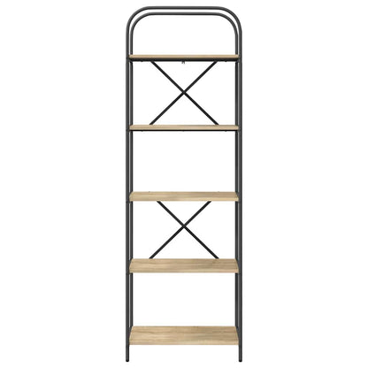 Boekenkast Sonoma eiken 60 x 30 x 183 cm Bewerkt hout