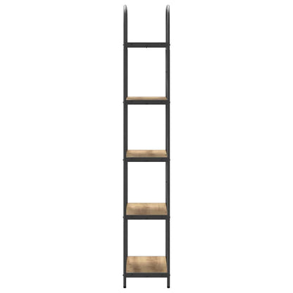 Boekenkast artisanaal eikenkleurig 60 x 30 x 183 cm