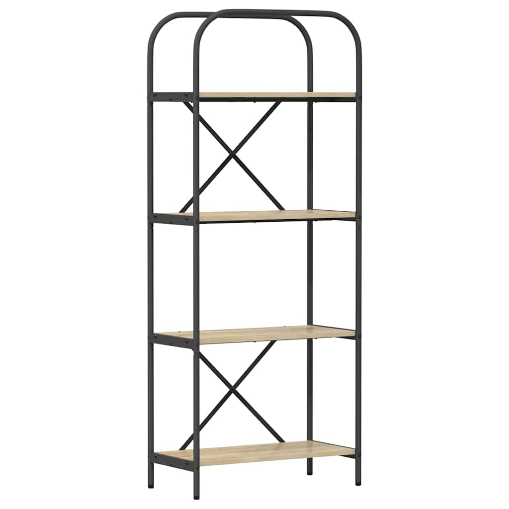Boekenkast Sonoma eiken 60 x 30 x 146 cm Bewerkt hout