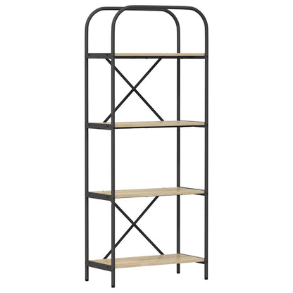 Boekenkast Sonoma eiken 60 x 30 x 146 cm Bewerkt hout