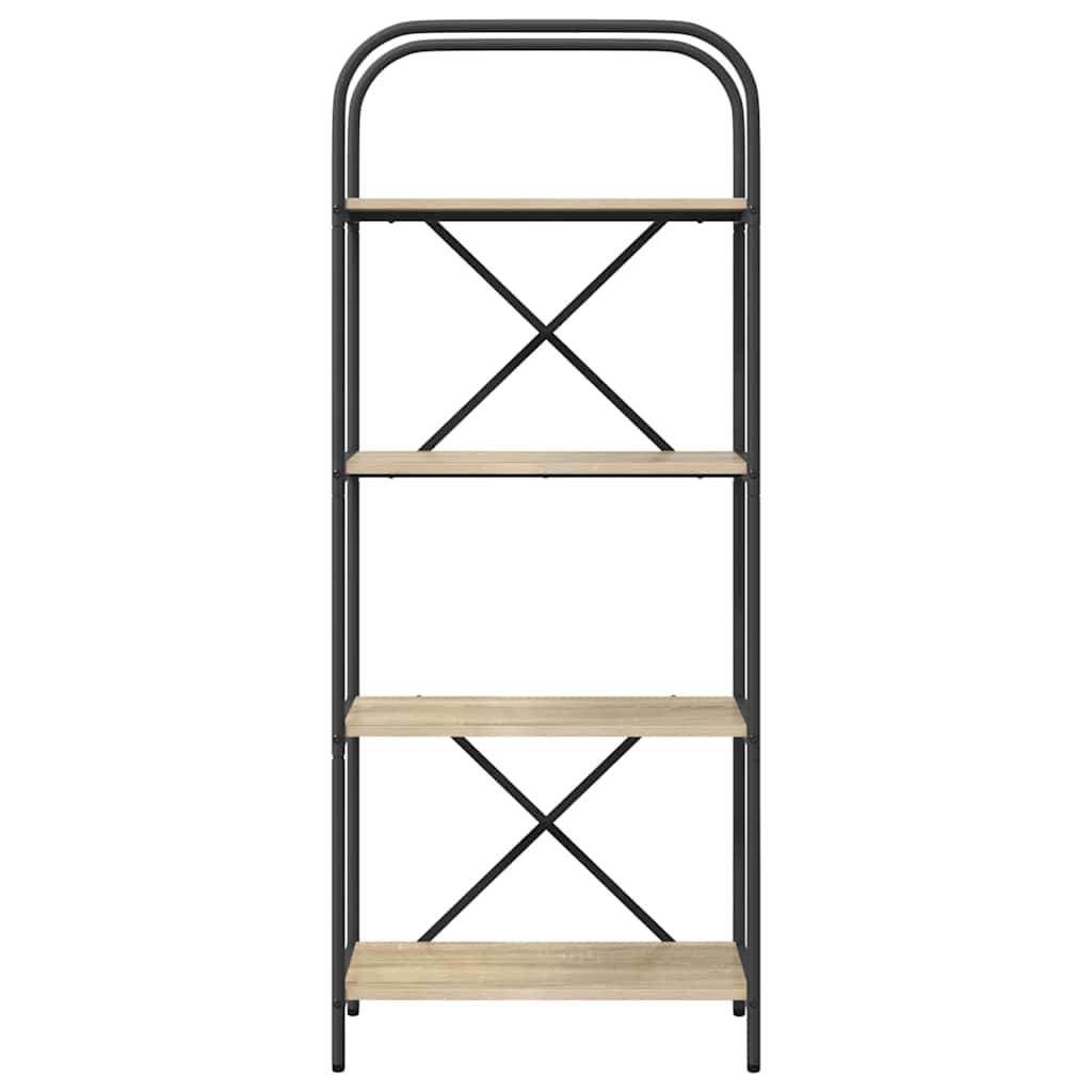 Boekenkast Sonoma eiken 60 x 30 x 146 cm Bewerkt hout
