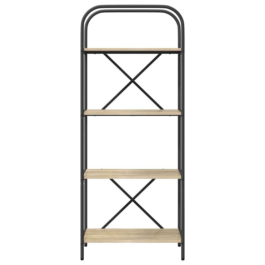 Boekenkast Sonoma eiken 60 x 30 x 146 cm Bewerkt hout