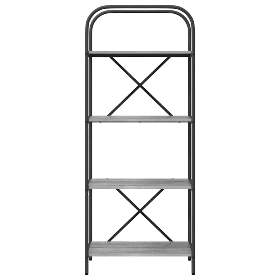 Boekenkast Grijs sonoma 60 x 30 x 146 cm Bewerkt hout