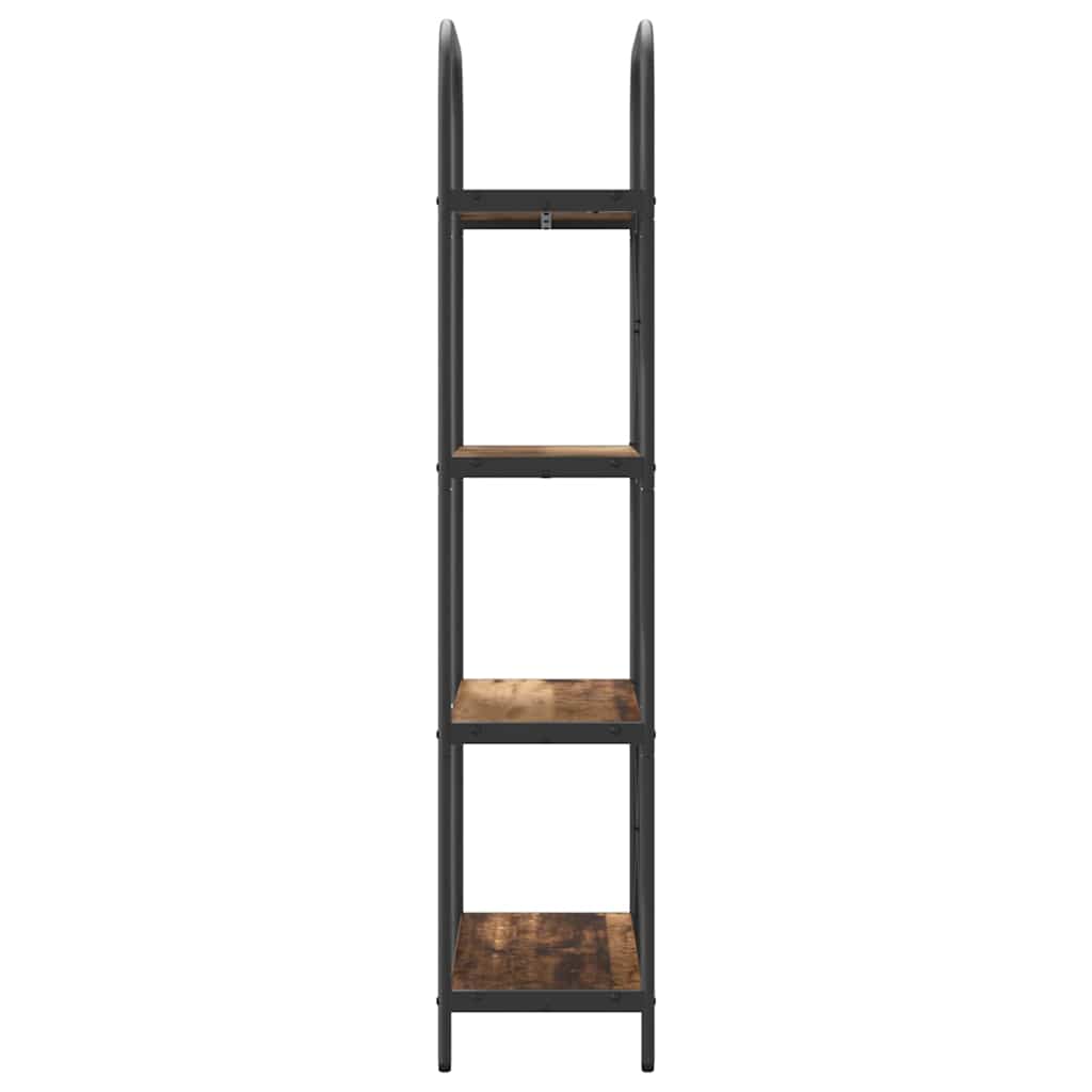 Boekenkast Oud hout 60 x 30 x 146 cm Bewerkt hout