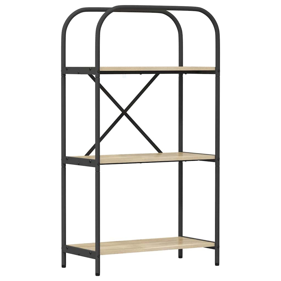 Boekenkast Sonoma Eiken 60 x 30 x 109 cm Bewerkt hout