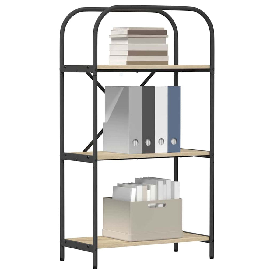 Boekenkast Sonoma Eiken 60 x 30 x 109 cm Bewerkt hout