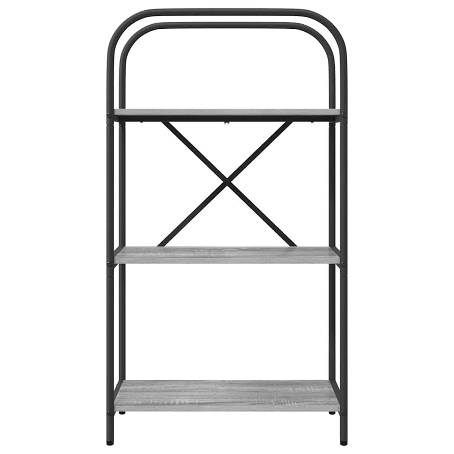 Boekenkast Grijs Sonoma 60 x 30 x 109 cm Bewerkt hout