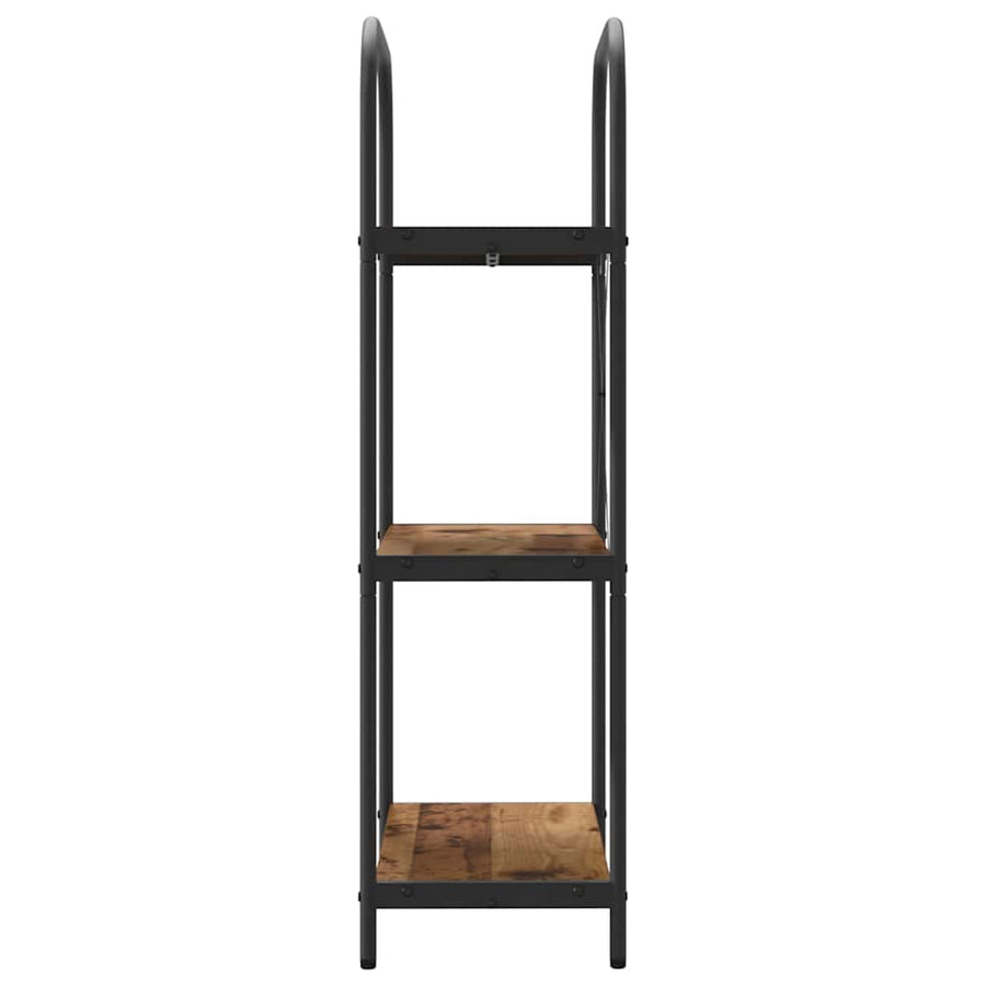 Boekenkast Oudhout 60 x 30 x 109 cm Bewerkt hout