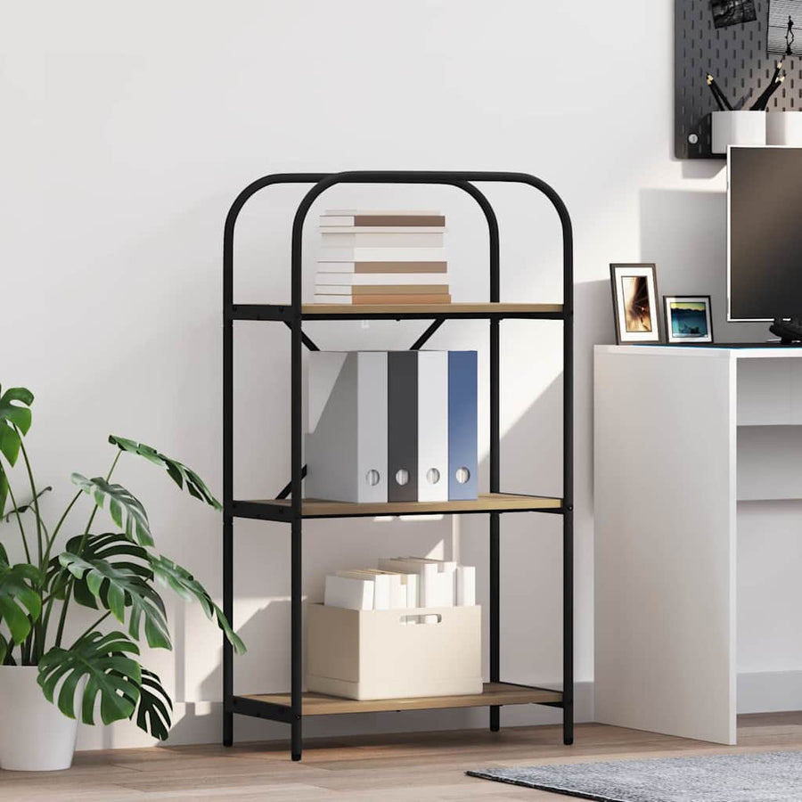 Boekenkast Artisan Eiken 60 x 30 x 109 cm Bewerkt hout
