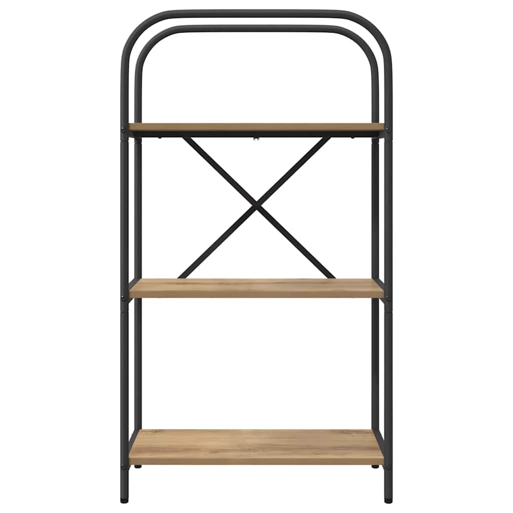 Boekenkast Artisan Eiken 60 x 30 x 109 cm Bewerkt hout