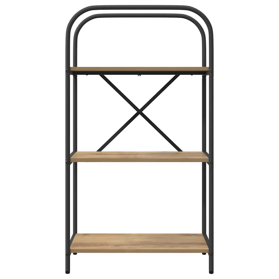 Boekenkast Artisan Eiken 60 x 30 x 109 cm Bewerkt hout