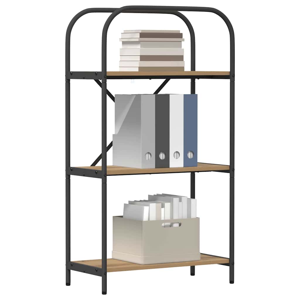 Boekenkast Artisan Eiken 60 x 30 x 109 cm Bewerkt hout