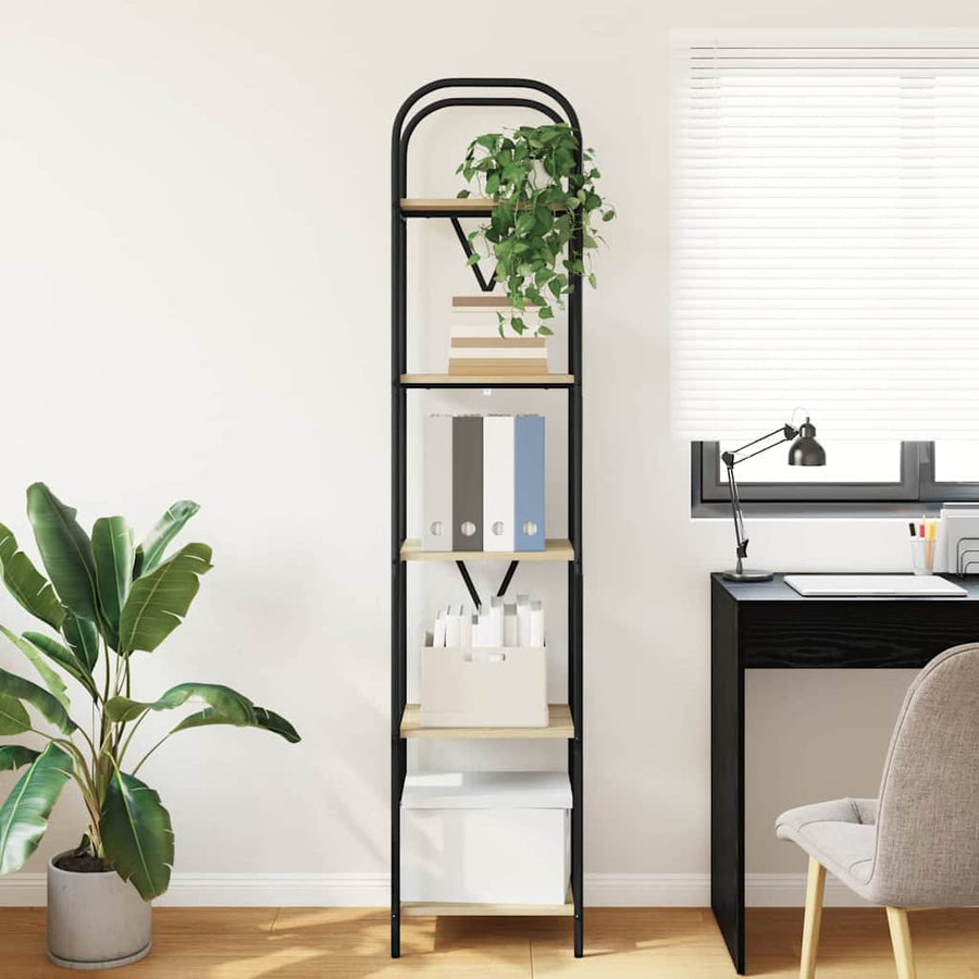 Boekenkast Sonoma Eiken 40 x 30 x 183 cm Bewerkt hout