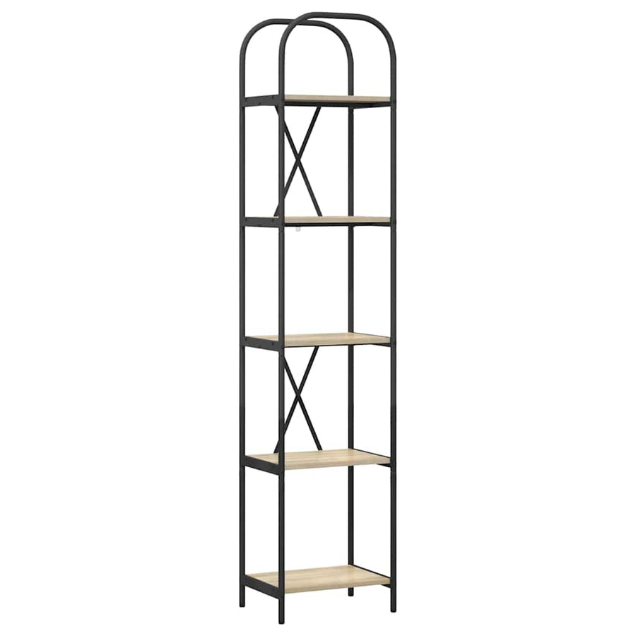Boekenkast Sonoma Eiken 40 x 30 x 183 cm Bewerkt hout