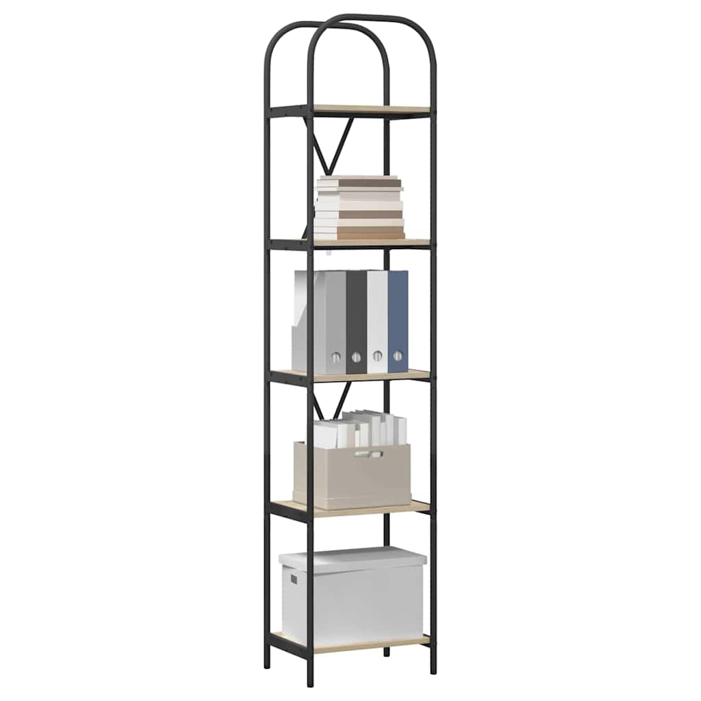 Boekenkast Sonoma Eiken 40 x 30 x 183 cm Bewerkt hout