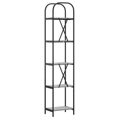 Boekenkast Grijs Sonoma 40 x 30 x 183 cm Bewerkt hout
