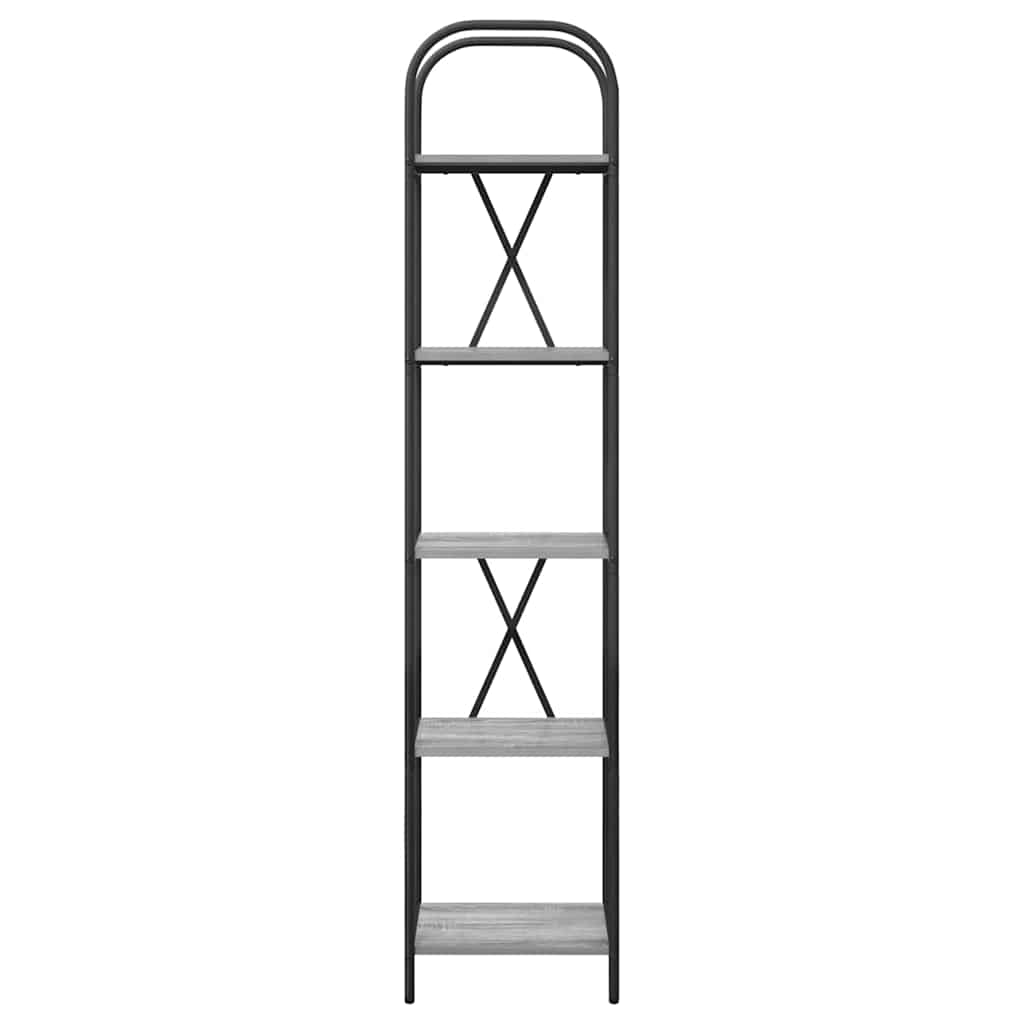Boekenkast Grijs Sonoma 40 x 30 x 183 cm Bewerkt hout
