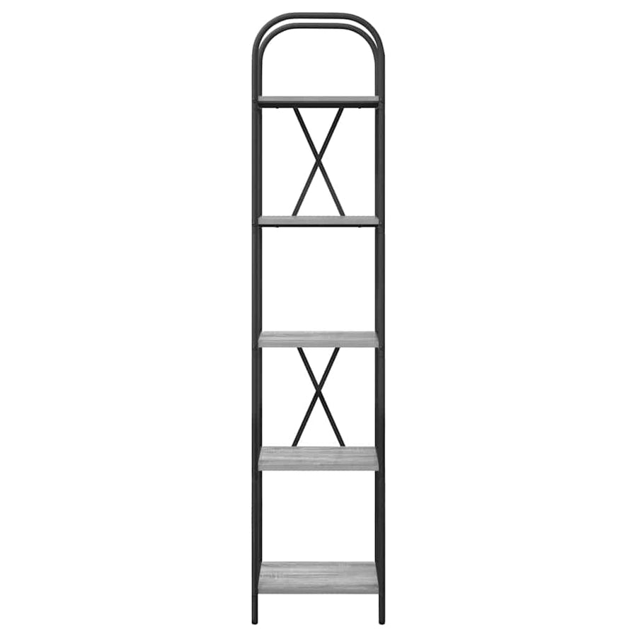 Boekenkast Grijs Sonoma 40 x 30 x 183 cm Bewerkt hout