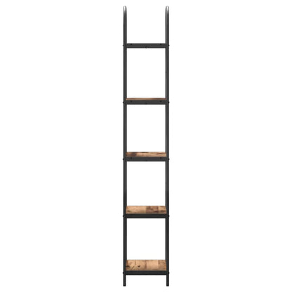 Boekenkast Oudhout 40 x 30 x 183 cm Bewerkt hout