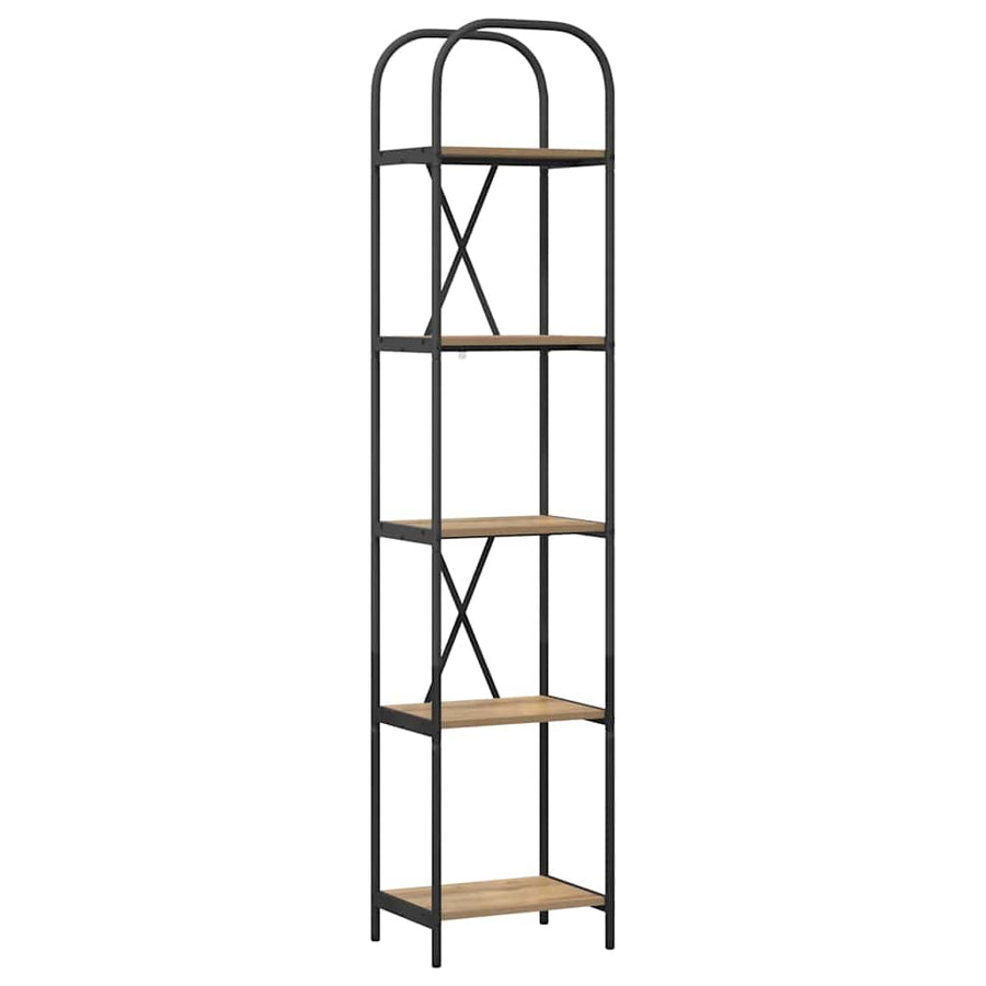 Boekenkast Artisan Eiken 40 x 30 x 183 cm Bewerkt hout