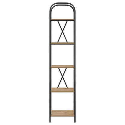 Boekenkast Artisan Eiken 40 x 30 x 183 cm Bewerkt hout