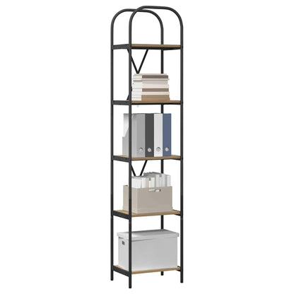 Boekenkast Artisan Eiken 40 x 30 x 183 cm Bewerkt hout