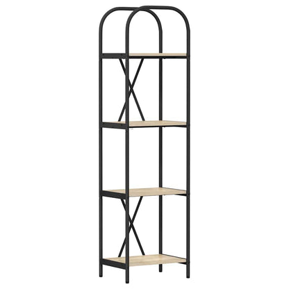 Boekenkast Sonoma eiken 40 x 30 x 146 cm Bewerkt hout