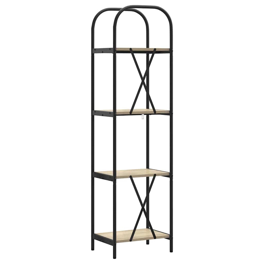 Boekenkast Sonoma eiken 40 x 30 x 146 cm Bewerkt hout