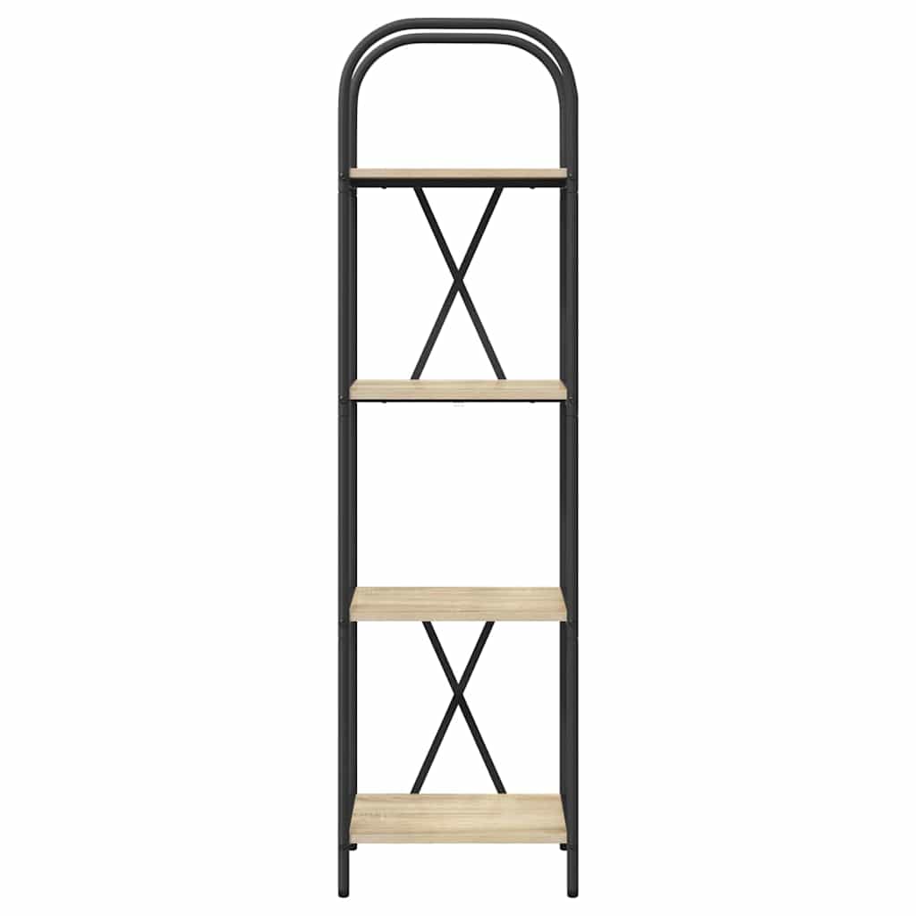 Boekenkast Sonoma eiken 40 x 30 x 146 cm Bewerkt hout