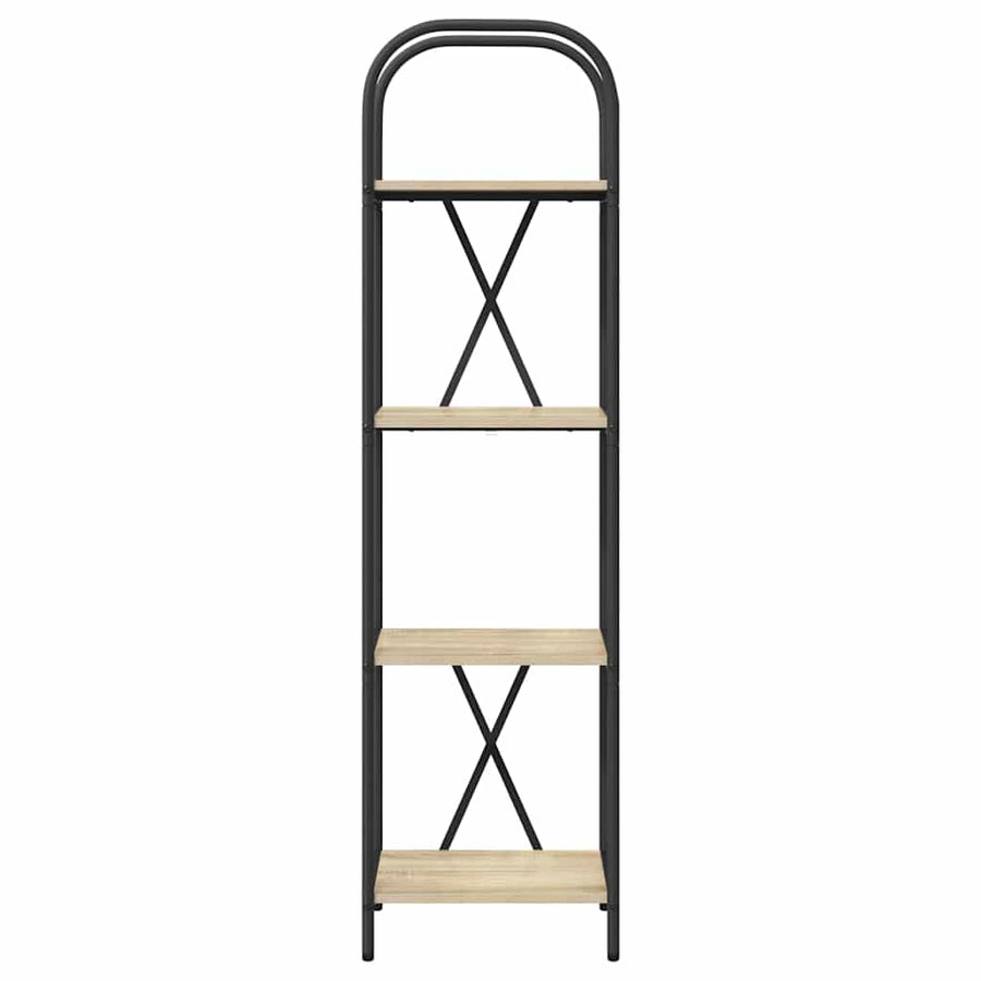 Boekenkast Sonoma eiken 40 x 30 x 146 cm Bewerkt hout