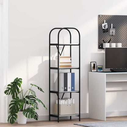 Boekenkast Grijs Sonoma 40 x 30 x 146 cm Bewerkt hout