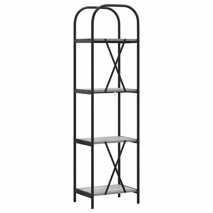 Boekenkast Grijs Sonoma 40 x 30 x 146 cm Bewerkt hout
